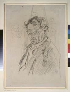 Autoportrait portant des lunettes - Walter Richard Sickert